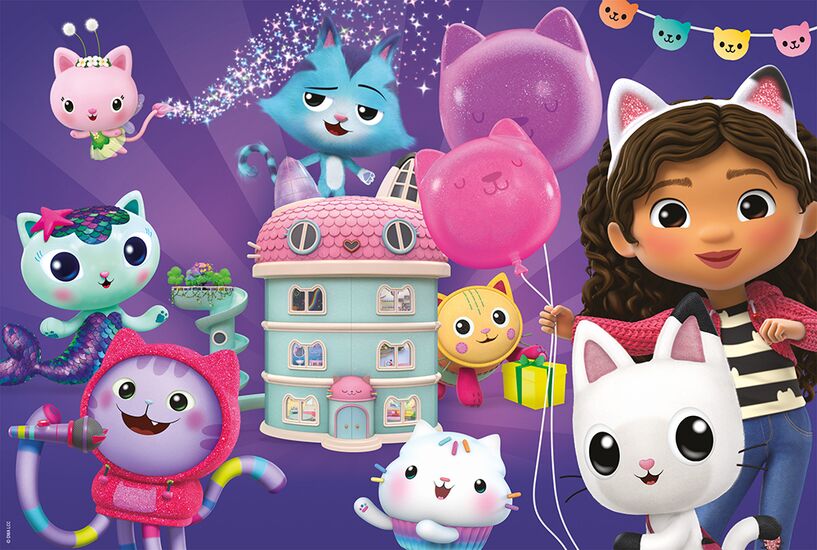 Motiv des Produkts - Geburtstagsfeier im Puppenhaus