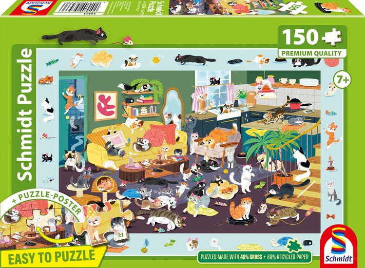 Packshot des Produkts - Lustiges Katzen-Gewimmel
