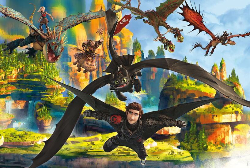 Motiv des Produkts - Fliegende Drachen