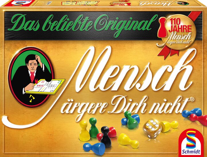 Packshot des Produkts - Mensch ärgere Dich nicht® – Gold-Edition