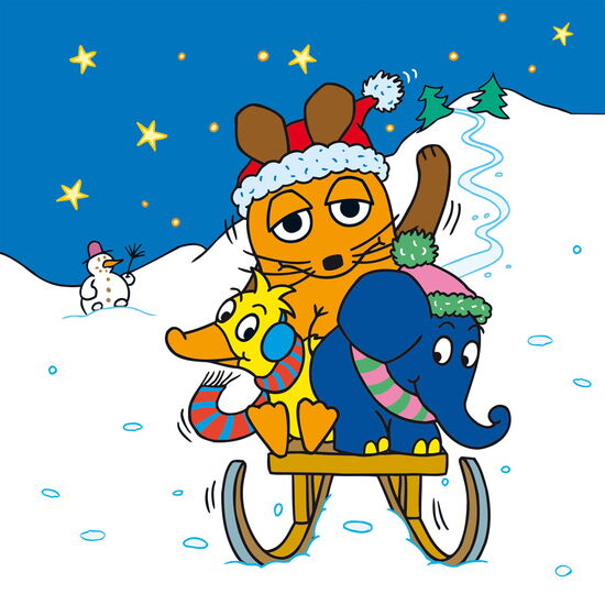 Packshot des Produkts - Weihnachtskugeln mit Kinderpuzzles, 36, 64 und 100 Teile, sortiert, 6x4 Stück im Display