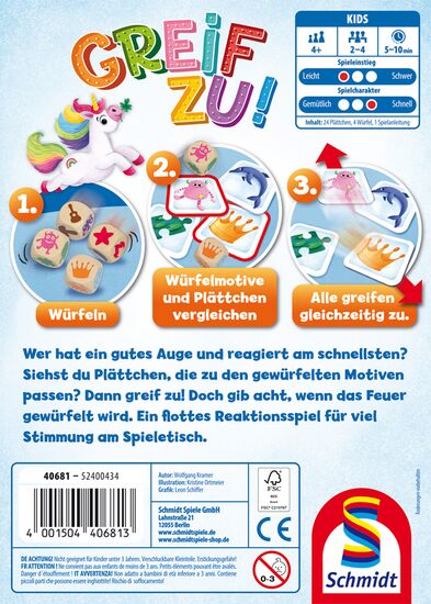 Inhalt des Produkts - Greif zu!