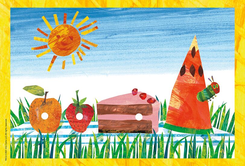 Motiv des Produkts - Die Welt der kleinen Raupe Nimmersatt