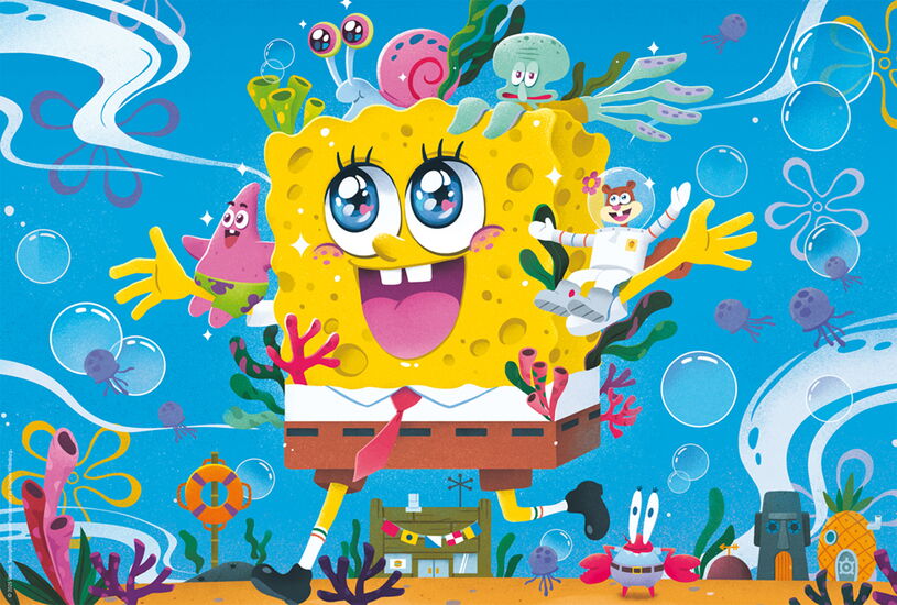 Motiv des Produkts - Abenteuer in Bikinibottom