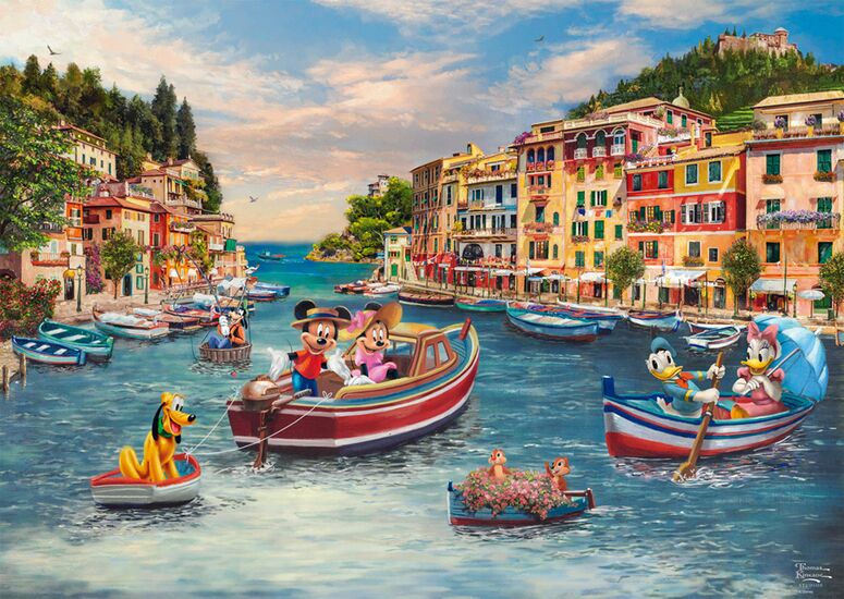 Motiv des Produkts - Mickey and Minnie in Italy