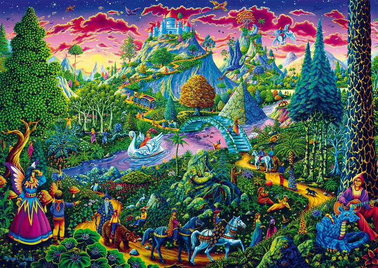 Motif du produit - Monde féerique, 1000 pcs