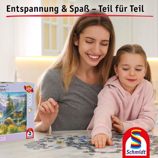 Another image of the product - Mountain idyll, 1000 pcs