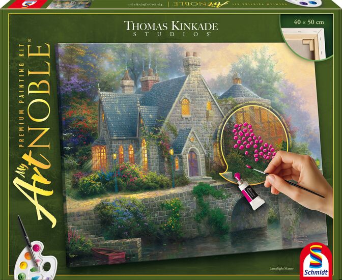 Packshot des Produkts - My ArtNOBLE - Thomas Kinkade - Lamplight Manor