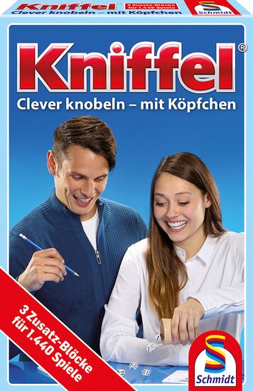 Packshot des Produkts - Kniffelblöcke