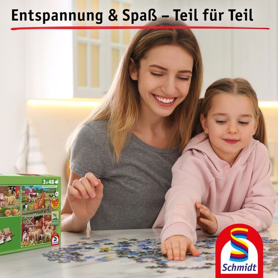 Another image of the product - Animals on the farm, 48 pcs