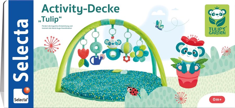 Packshot des Produkts - Activity-Decke Tulip, 83 cm