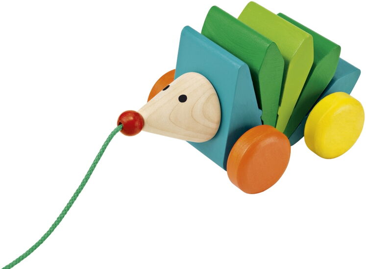 Inhalt des Produkts - Kasper Klip-Klap, Nachzieh Igel, 16 cm