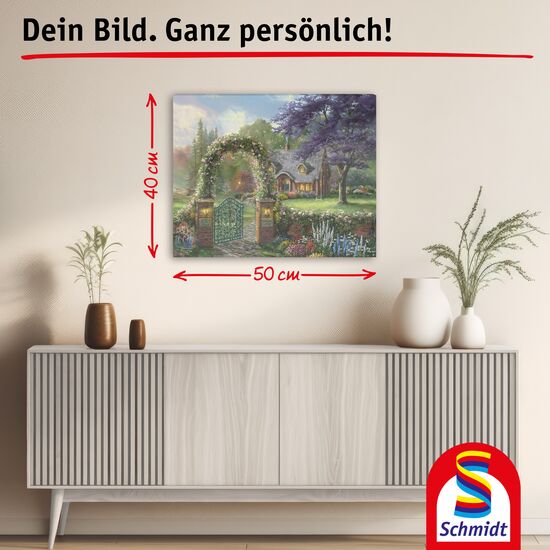 Another image of the product - My ArtNOBLE - Thomas Kinkade - Humminbird Cottage