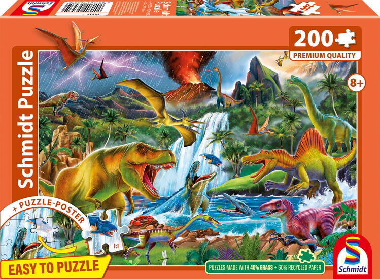 Photo du produit - Géants préhistoriques fascinants, 200 pcs