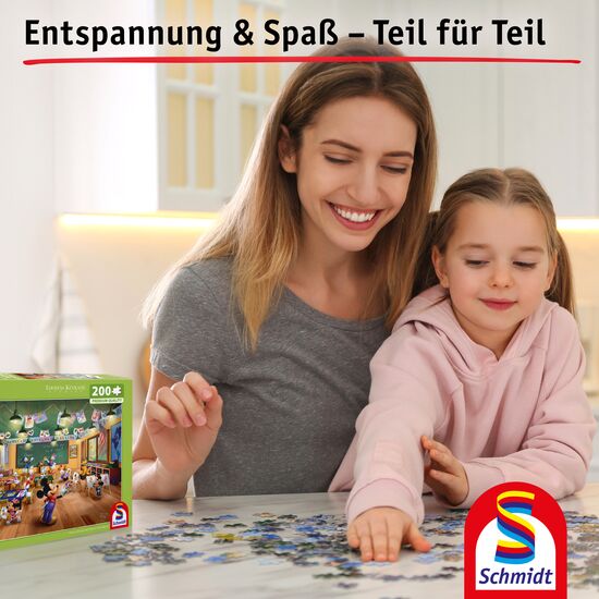 Another image of the product - Mickey and Minnie Schoolhouse, 200 pcs