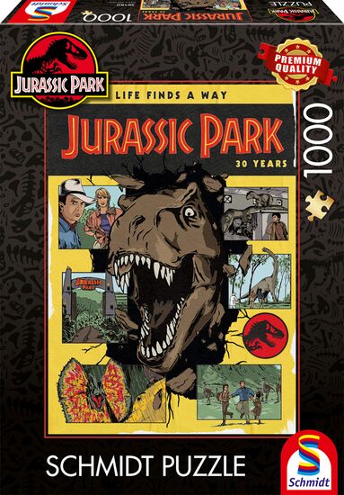 Packshot des Produkts - Jurassic Park, 30 Jahre Jurassic Park, Life Finds a Way