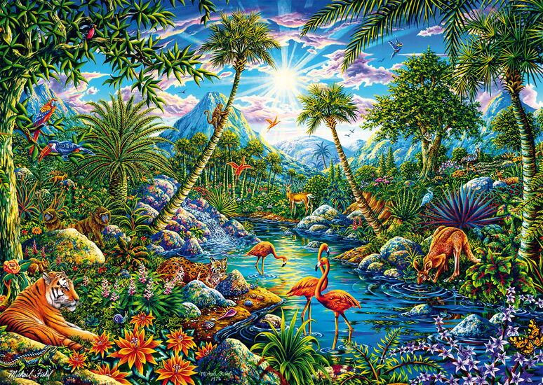 Motif du produit - Paradis insulaire, 1000 pcs