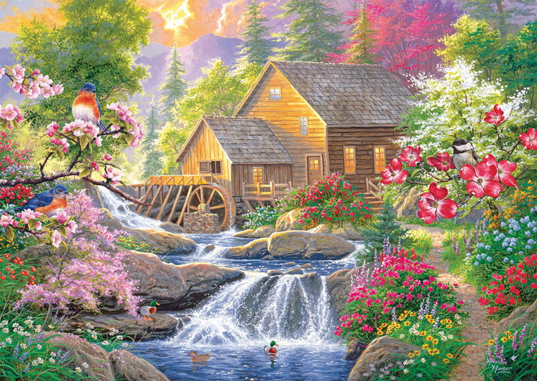 Product motif - Gentle babbling brook, 1000 pcs
