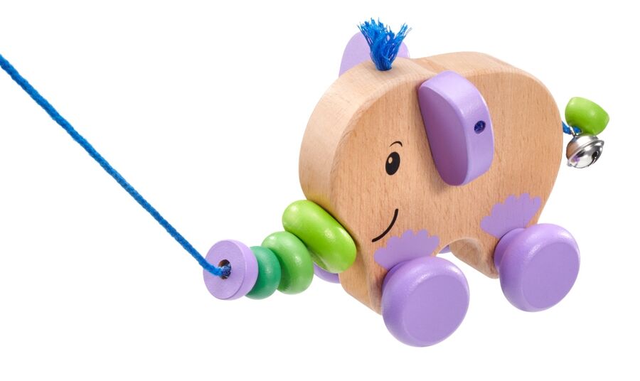 Inhalt des Produkts - Tita, Nachzieh-Elefant, 14cm