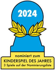 nominiert zum Kinderspiel des Jahres 2024