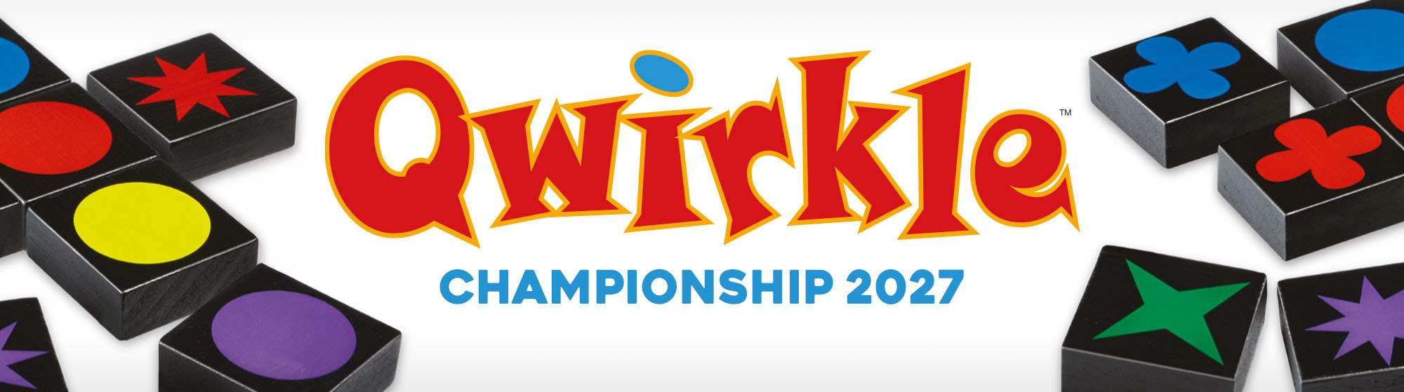 Banner zur Qwirkle Meisterschaft 2027 mit Link zur Qwirkle-Website