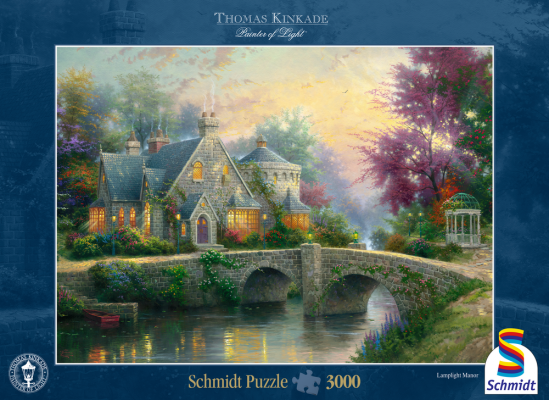 Schmidt Spiele 57463 Lamplight Manor Puzzle (3000 piezas)