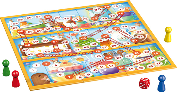 Contenu du produit - Jeu d'échelle